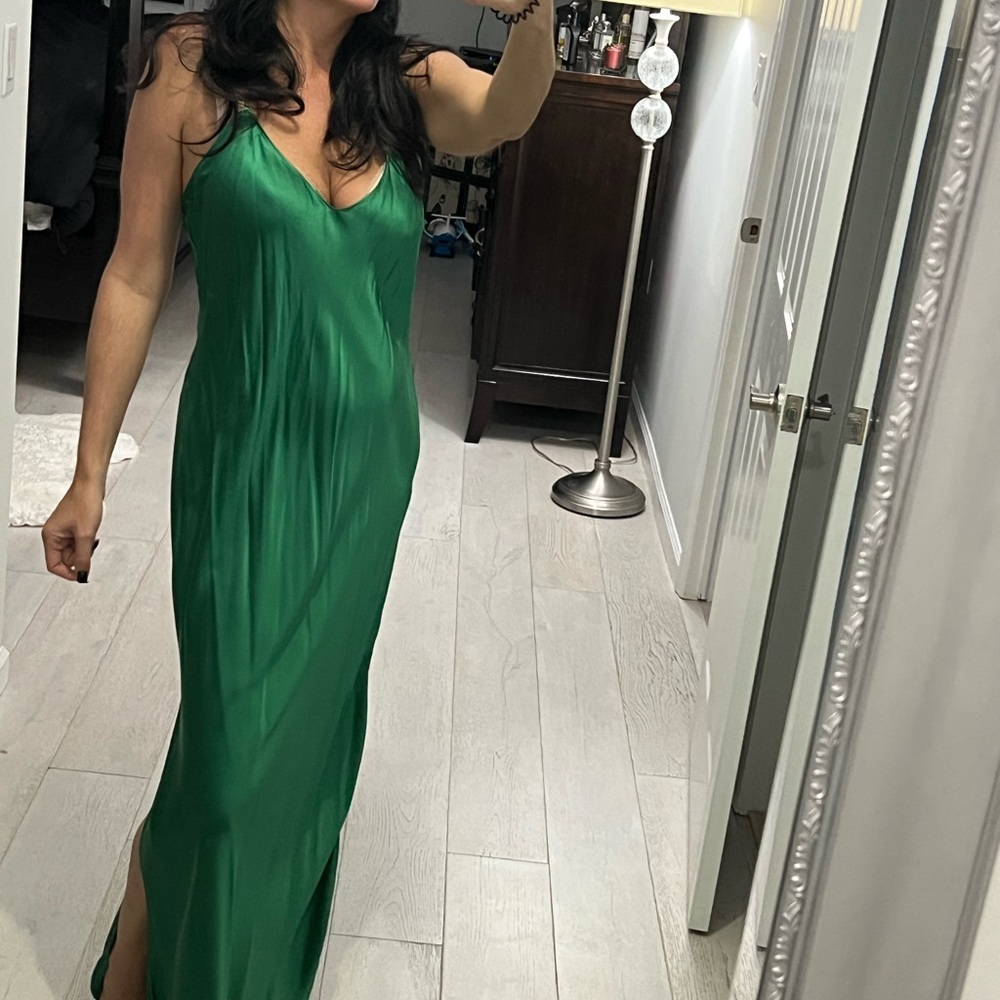 Banana rep green long maxi size large - Picture 5 of 5